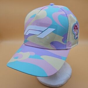 Formula 1 Miami Grand Prix Hat Cap Colorful Camo NWT New One Size RARE Race